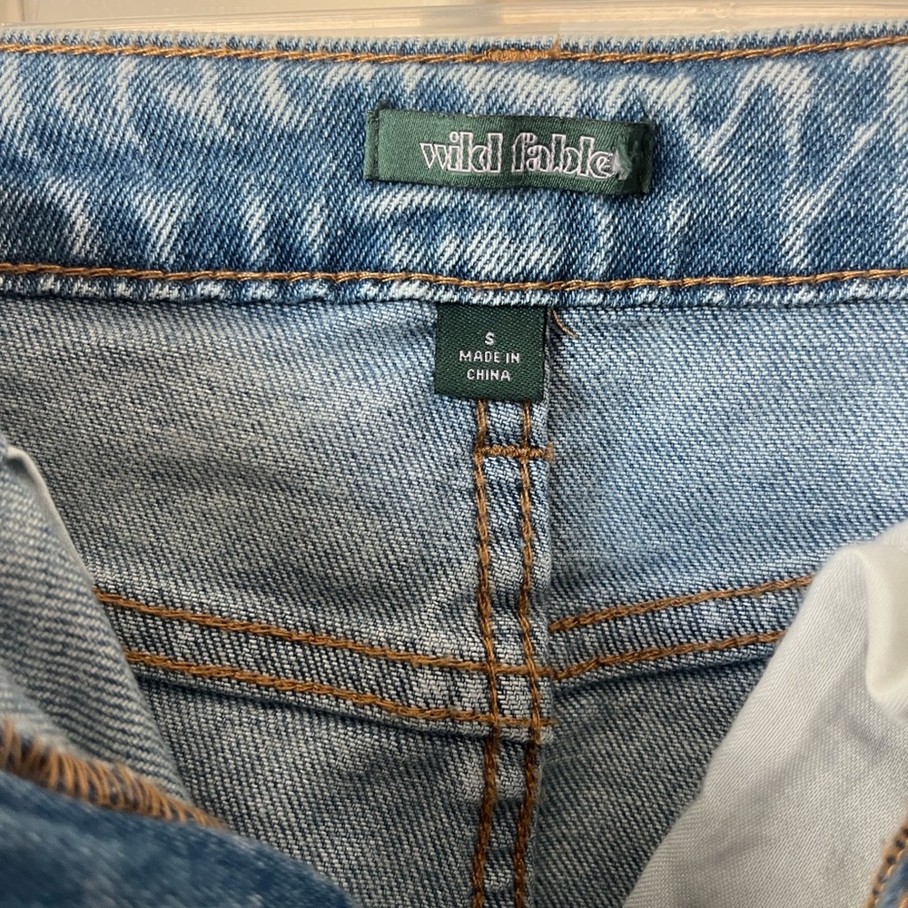 Wild Fable Light Blue Denim Skirt - Picture 3 of 3